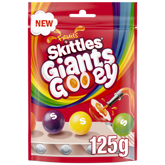 Skittles Giants Gooey 125g (UK)
