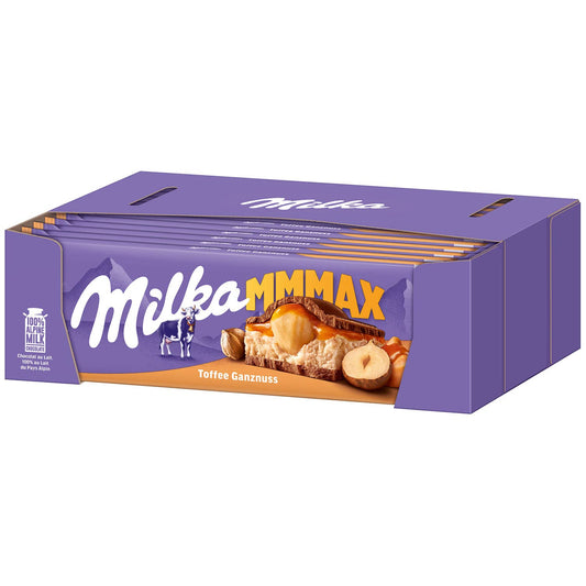 Milka Max Toffee Whole Nuts 300g (Austria)