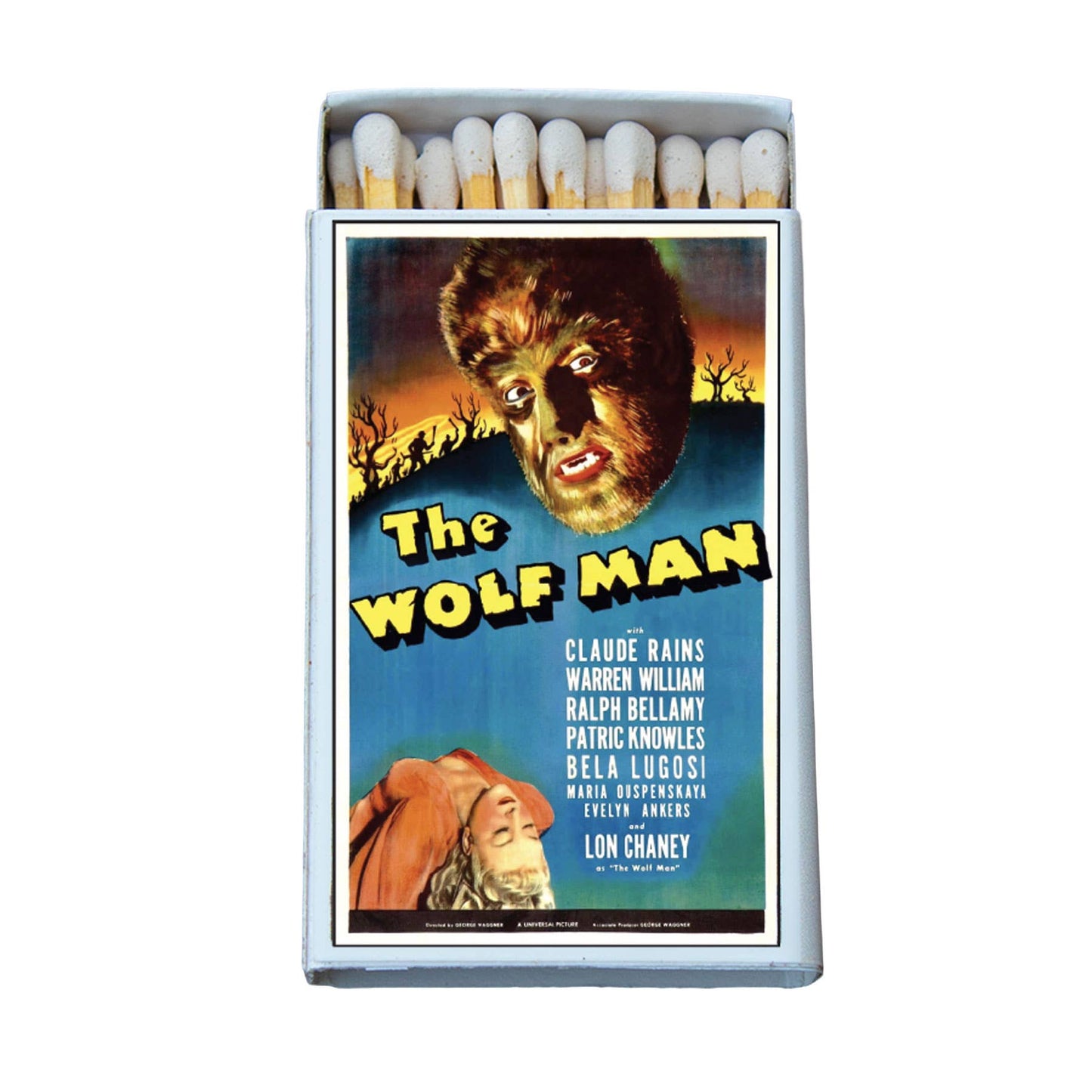 Matches- The Wolf Man Movie Poster