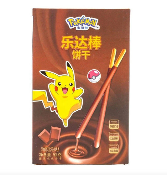 Pokemon Chocolate Sticks 52g 12p