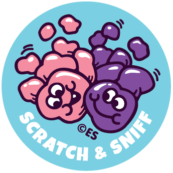 EverythingSmells, LLC - 80s Candy EverythingSmells Scratch & Sniff Stickers