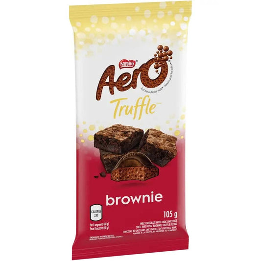 Aero Truffle Brownie Bar  - case 105g