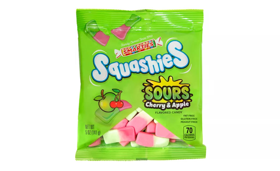 Smarties Squashies Sours Peg Bag 5oz