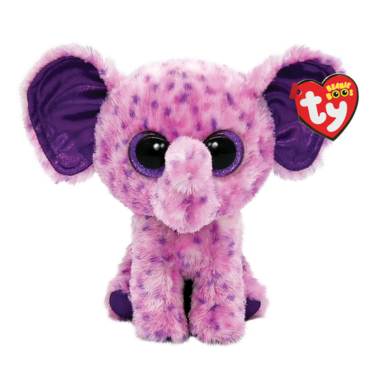 Beanie Babies: Eva Elephant Purple