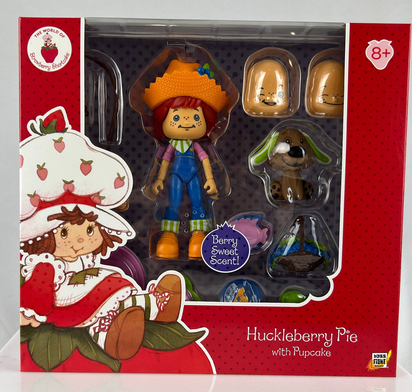 Boss Fight Studio: Action Figures and Collectibles - Strawberry Shortcake Premium Deluxe Huckleberry Action Fig.