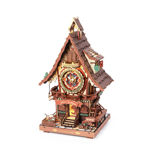 DIY Wooden Puzzle: Cuckoo Clock