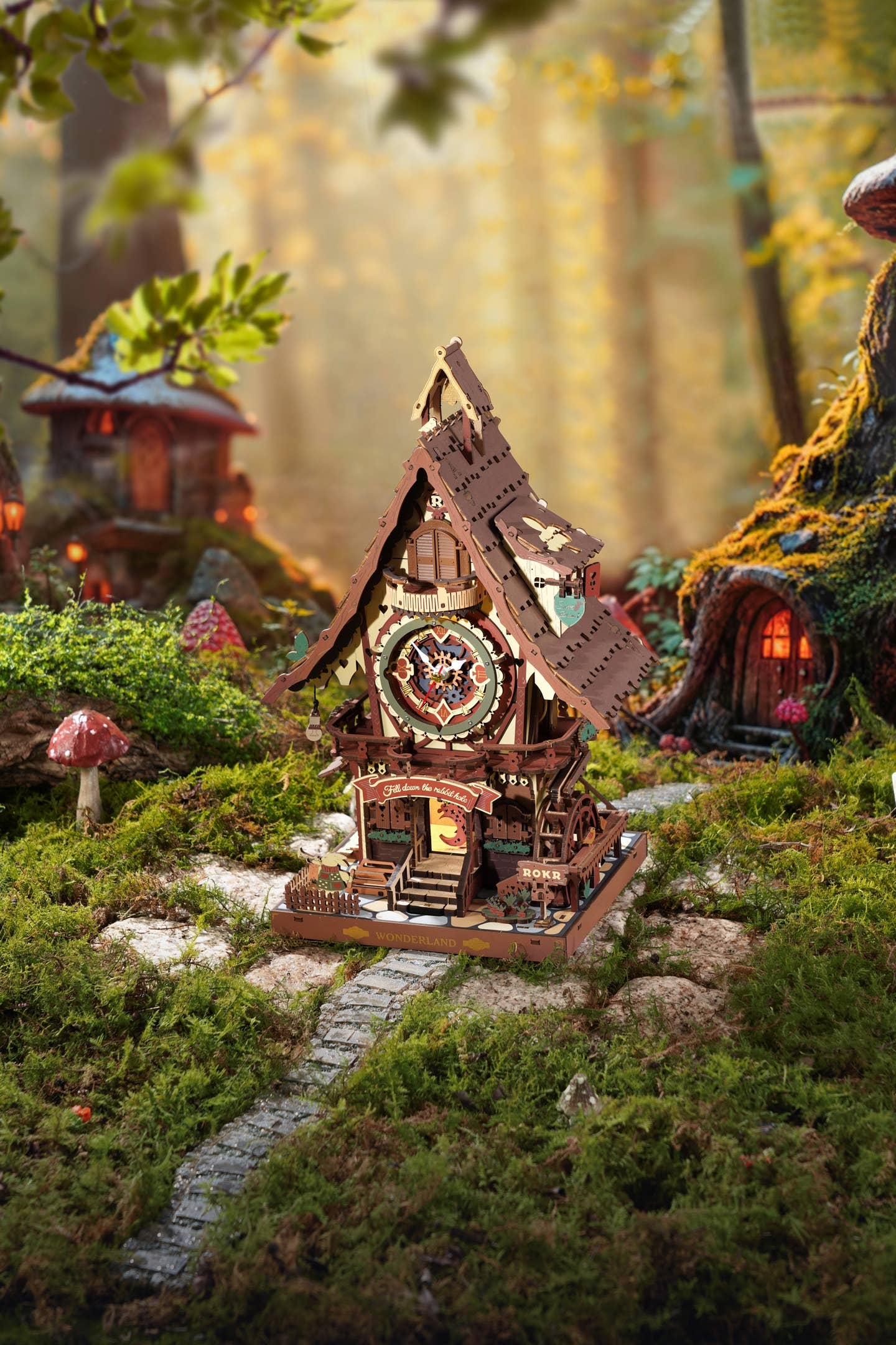 DIY Wooden Puzzle: Cuckoo Clock