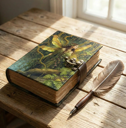 Fairy Leather Handmade Journal