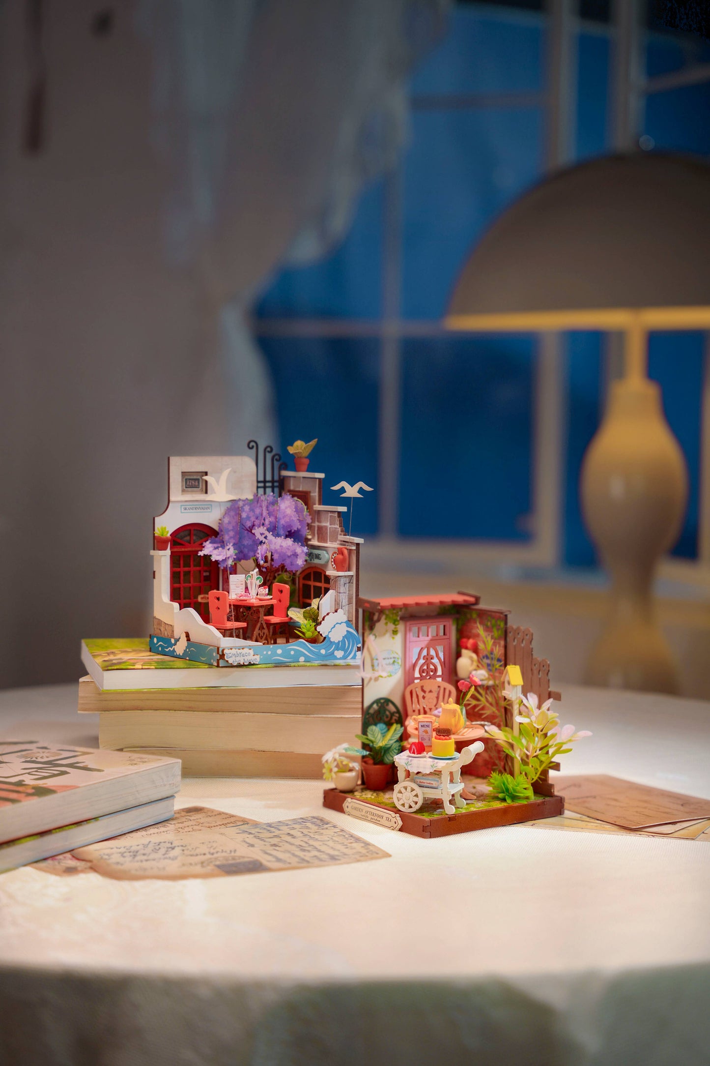 DIY Miniature House Kit: Fancy Tea Yard