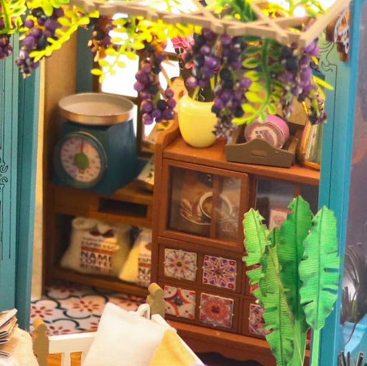DIY Miniature House Kit: Tea and Tapas