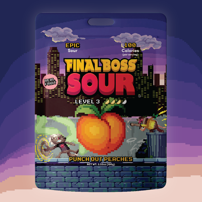 Final Boss Sour - Punch-Out Peaches (Level 3)