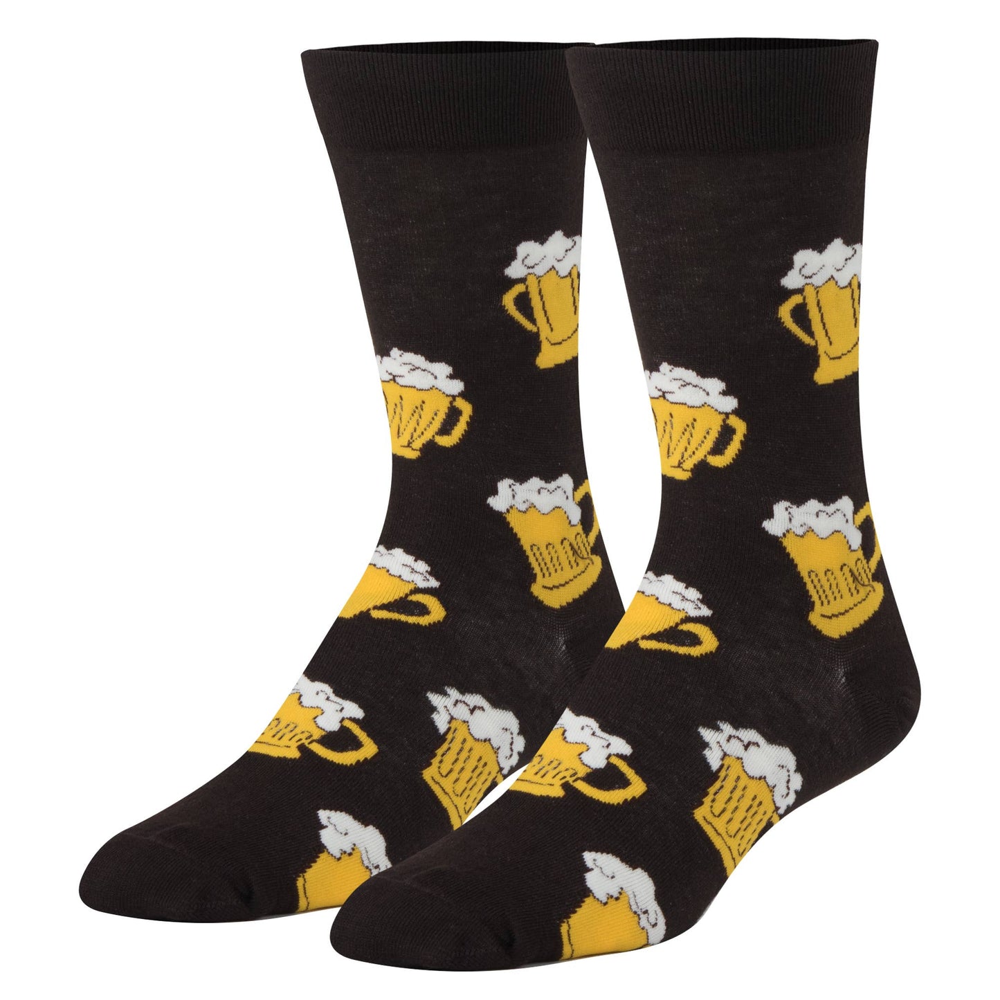 Crazy Socks - Mens Crew - Beer Mugs