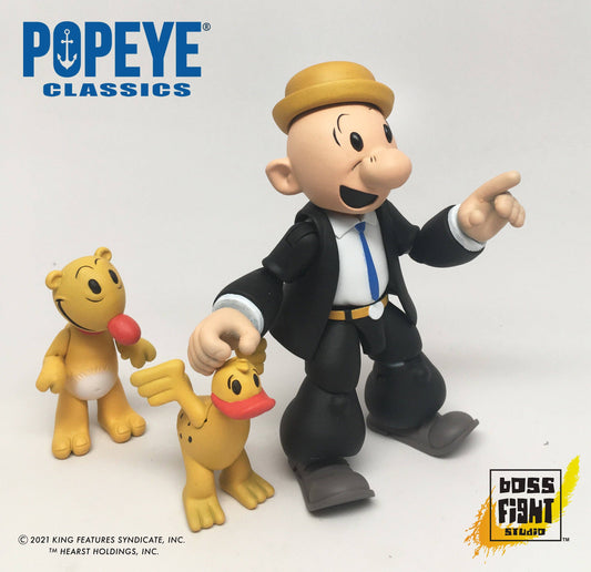 Boss Fight Studio: Action Figures and Collectibles - Popeye Classics Action Figure: Castor Oyl