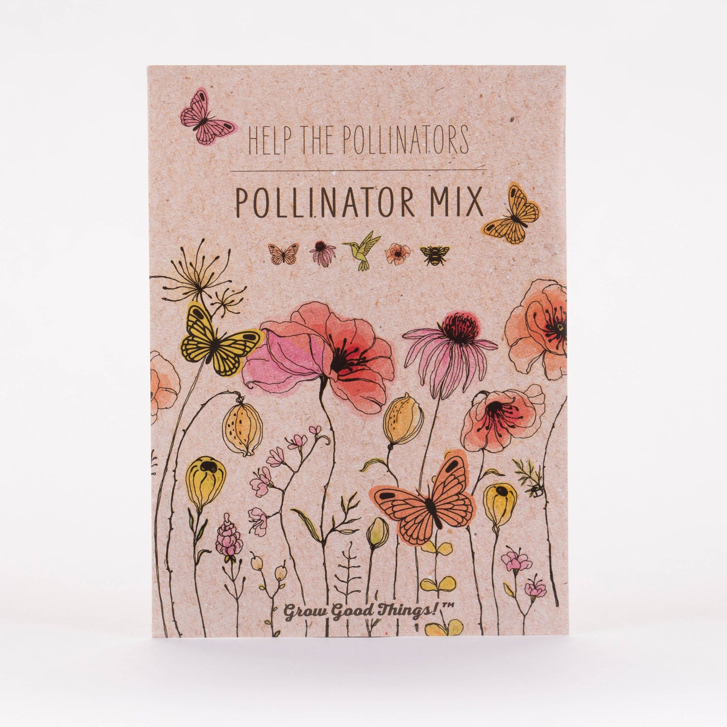 Pollinator Butterfly - Wildflower Mix Seed Packets