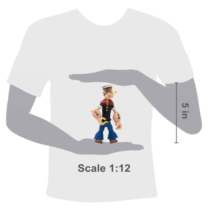 Boss Fight Studio: Action Figures and Collectibles - Popeye Classics Action Figure: Popeye the Sailor Man