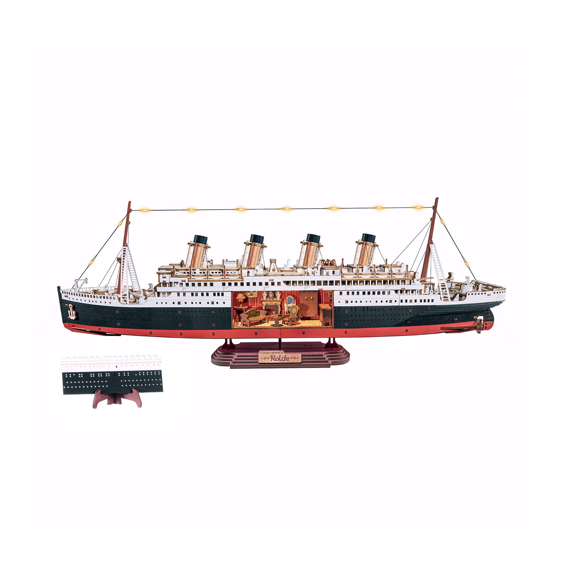 3D Wooden Puzzle: 1912 · Eternal Atlantic Voyager (Titanic