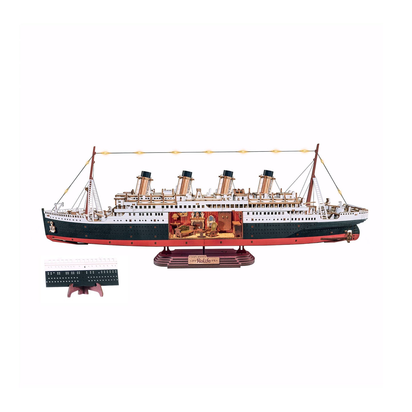 3D Wooden Puzzle: 1912 · Eternal Atlantic Voyager (Titanic)