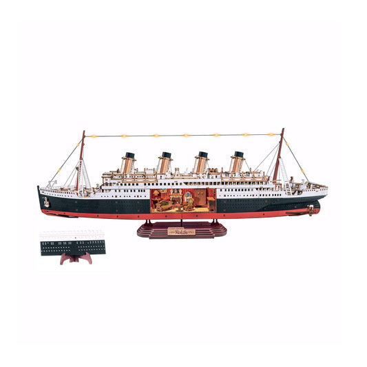 3D Wooden Puzzle: 1912 · Eternal Atlantic Voyager (Titanic)