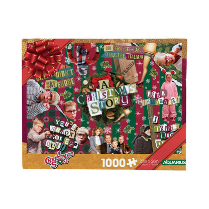A Christmas Story - Wrapping Paper 1000 Piece Jigsaw Puzzle
