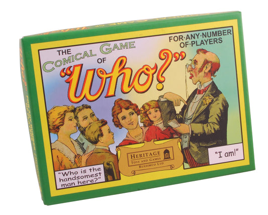 THE COMICAL GAME OF WHO