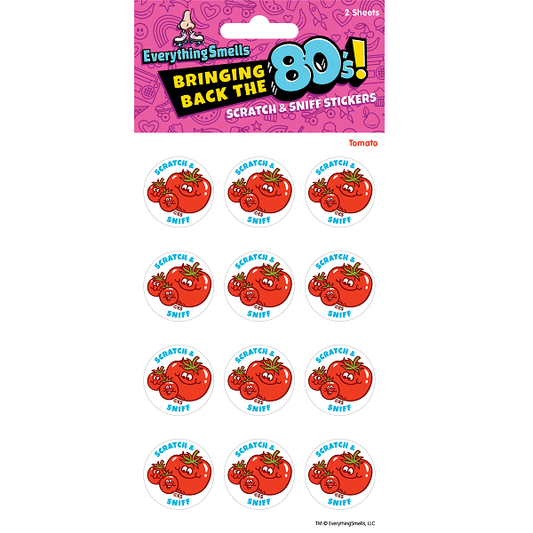 EverythingSmells, LLC - Tomato EverythingSmells Scratch & Sniff Stickers