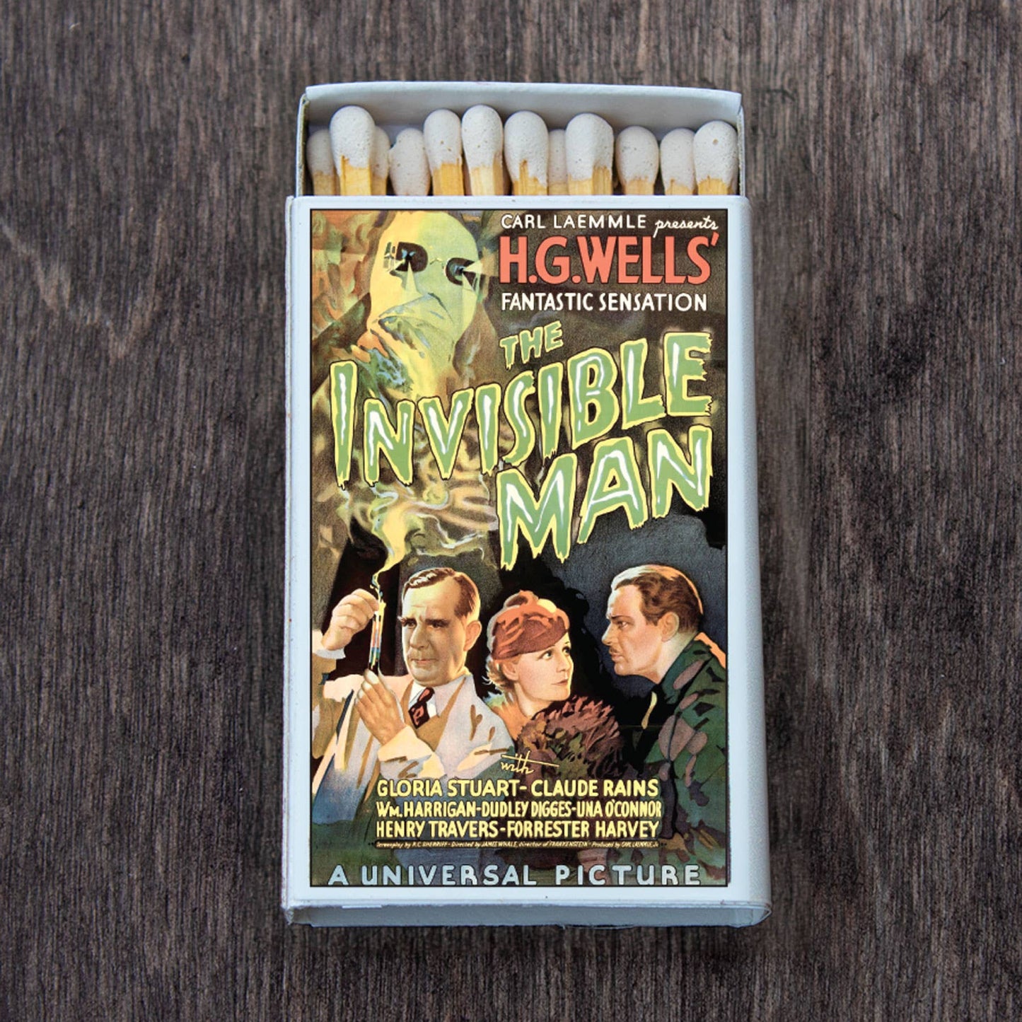 Matches- The Invisible Man Movie Poster