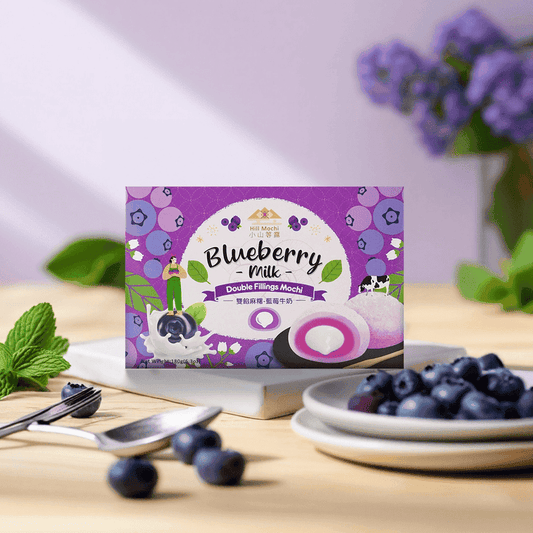 Double Fillings Mochi Blueberry Milk 6.35oz