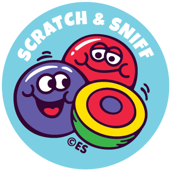 EverythingSmells, LLC - 80s Candy EverythingSmells Scratch & Sniff Stickers