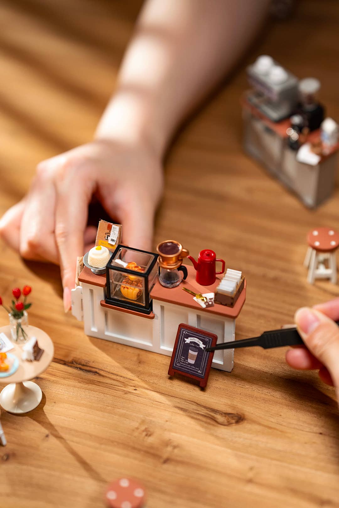 DIY Miniature House Kit: No. 17 Café