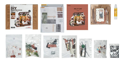 DIY Miniature House Kit: No. 17 Café