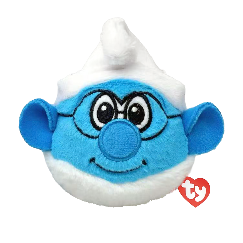 Beanie Babies Bouncers: Brainy Smurf