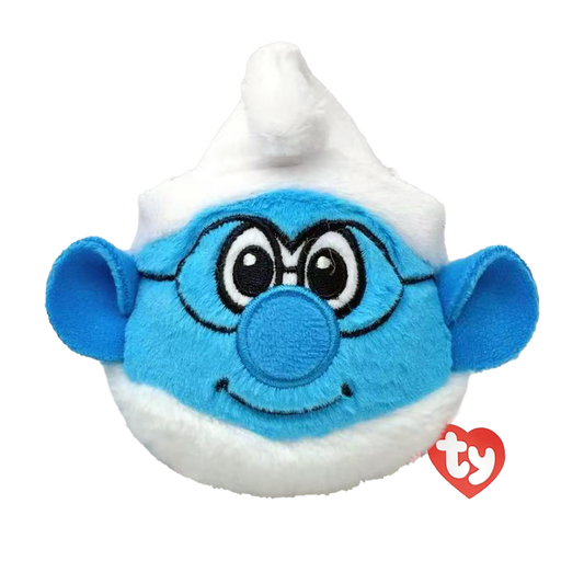Beanie Babies Bouncers: Brainy Smurf