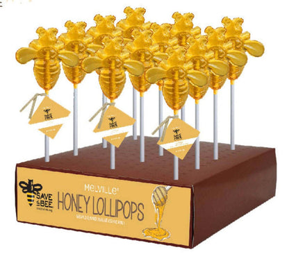 Melville Candy Company - "Save The Bee" Honey Lollipops