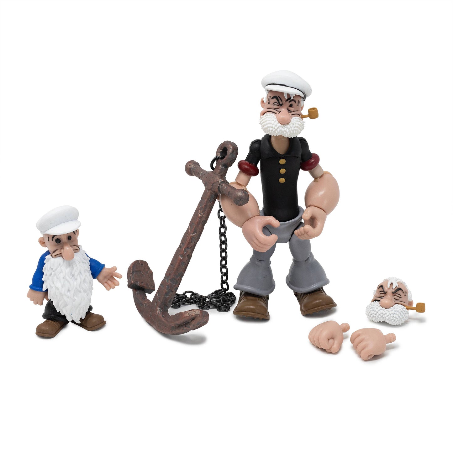 Boss Fight Studio: Action Figures and Collectibles - Popeye Classics Action Figure: Poopdeck Pappy