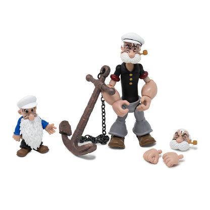 Boss Fight Studio: Action Figures and Collectibles - Popeye Classics Action Figure: Poopdeck Pappy