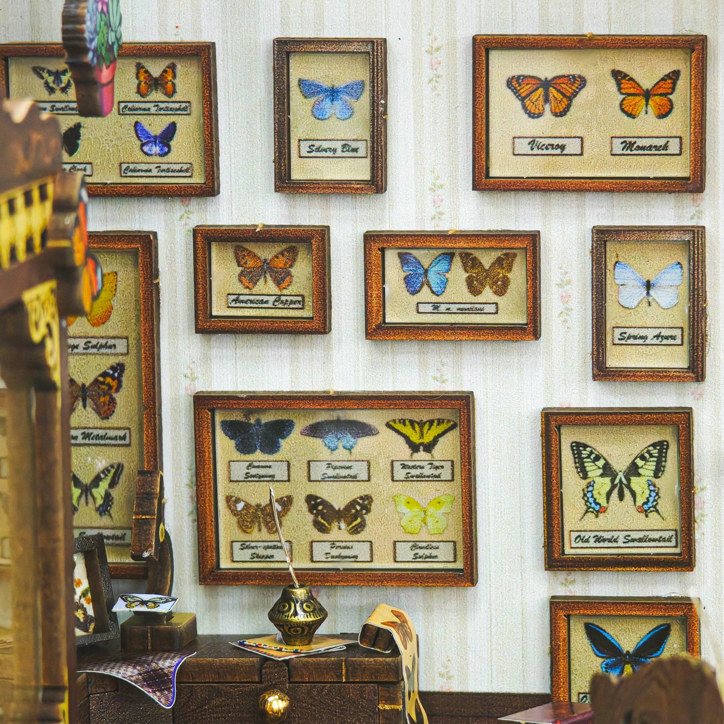 DIY Book Nook Kit: Butterfly Workshop