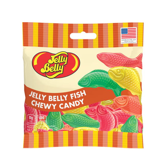 Jelly Belly Fish Chewy Candy 2.8oz