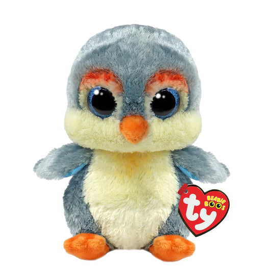 Beanie Babies: Fisher Penguin Gray Regular
