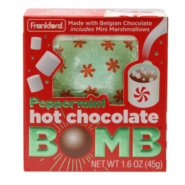 Frankford Hot Chocolate Bomb- Peppermint 1.60oz