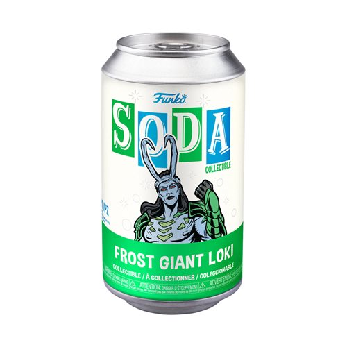 Funko Marvel's What If Frost Giant Loki Vinyl Soda Figure