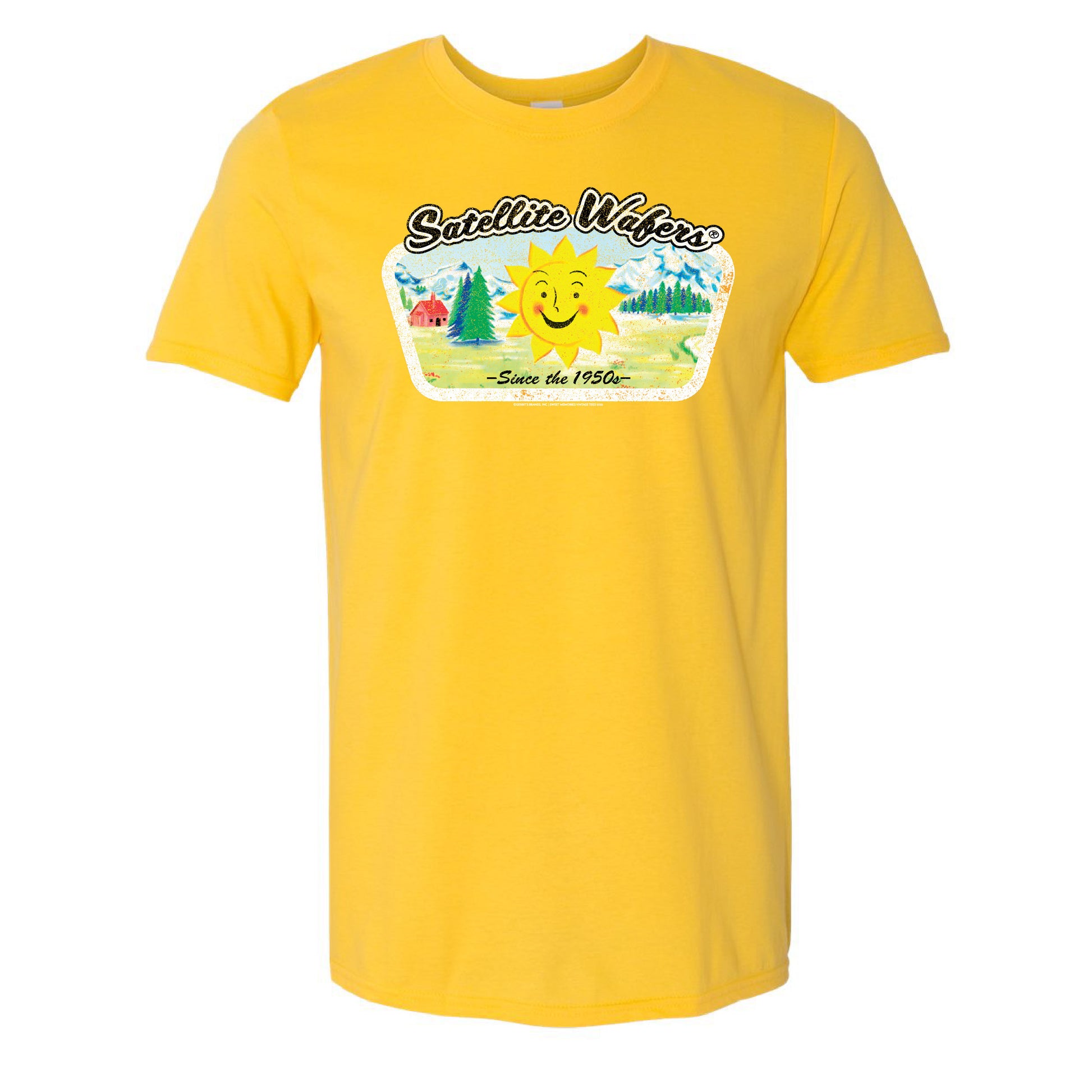 gerrits satellite wafers the original 1950s graphic t shirt retro candy brand unisex nostalgia tee