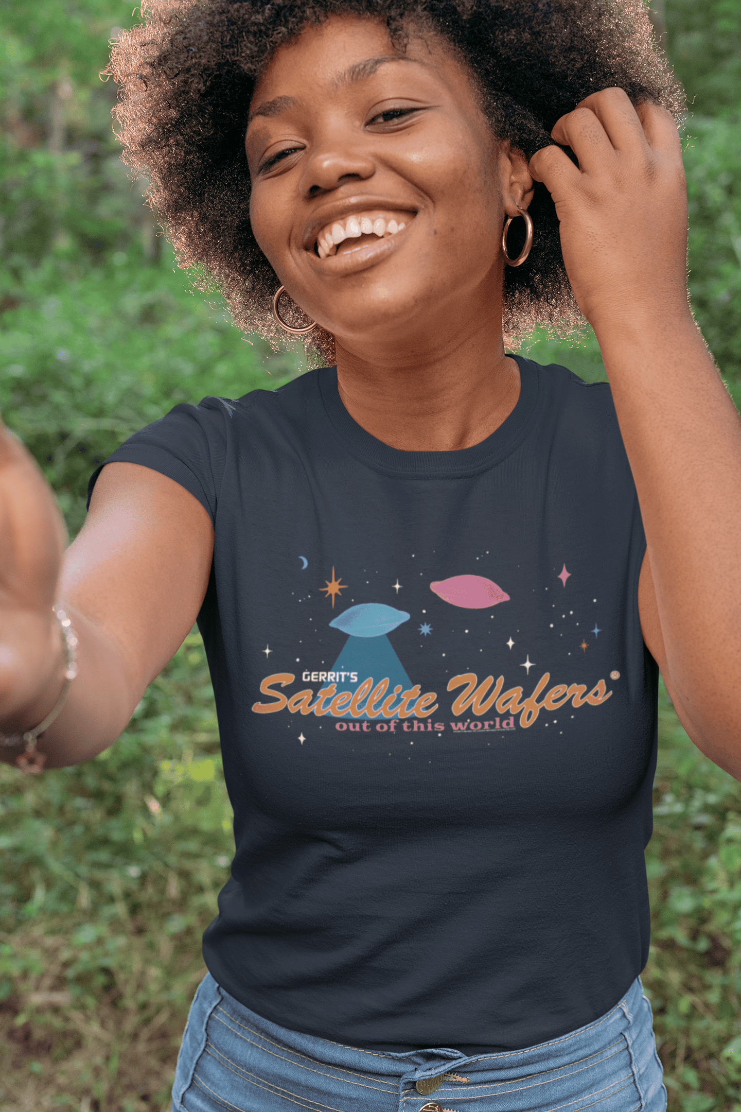 unisex gerrits satellite wafers shirt styled casually nostalgic candy lover outfit