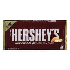 Hershey's Milk Chocolate with Almonds Giant Bar -7.37oz