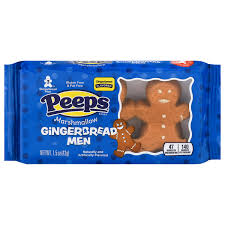 Peeps 3ct Gingerbread 1.5oz