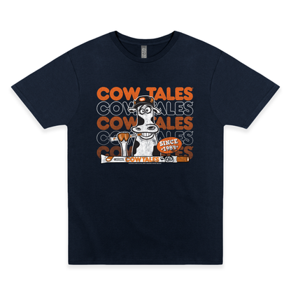 goetzes cow tales brand colors graphic t shirt retro candy brand unisex nostalgia tee