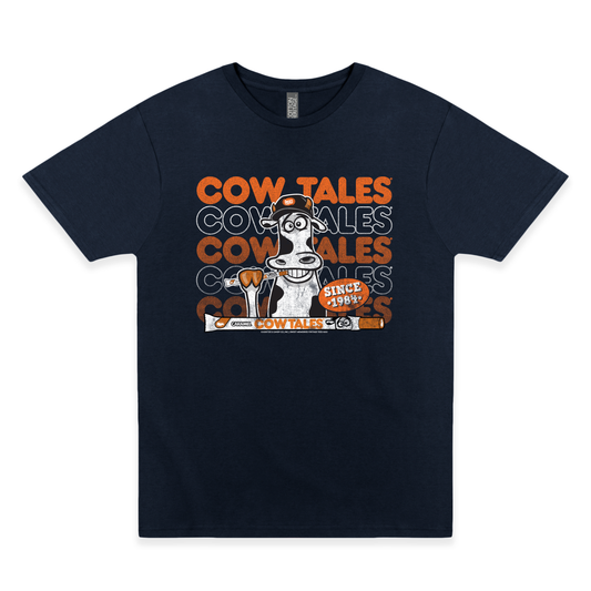 goetzes cow tales brand colors graphic t shirt retro candy brand unisex nostalgia tee