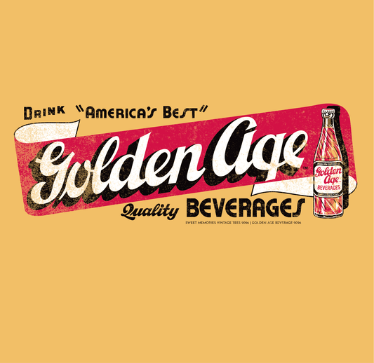 Close-up of Golden Age proudly founded in Youngstown Ohio shirt design