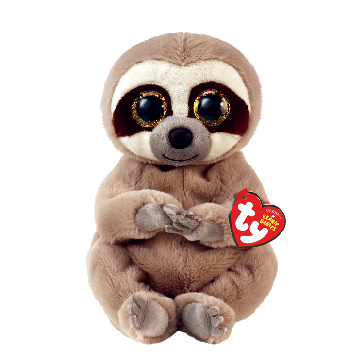Beanie Babies: Silas Sloth Gray Belly Regular