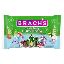 Brach's Holiday Elf Swirly Twirly Gum Drops 3oz