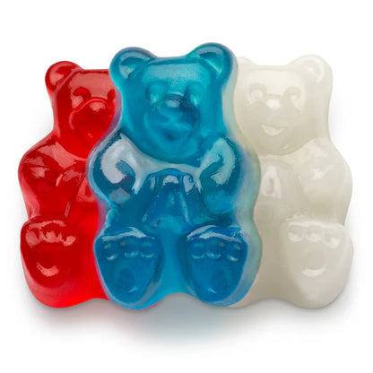 Albanese Gummi Bears- Freedom Red White Blue Bulk